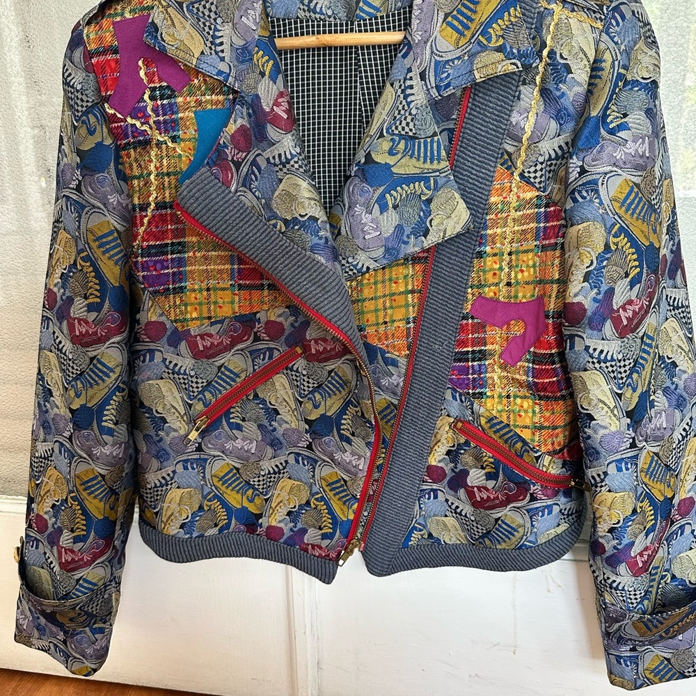 Multicolor Women's Jacket - Picture 4 of 9